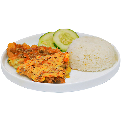 Telur Geprek Mozarella